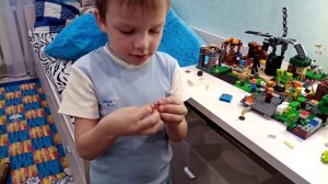 Lego Minecraft сделал Олег