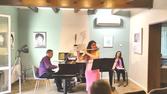 Концерт Нежна Серенада - София Мартинова - флейта, Стоян Мартинов - пиано смотреть онлайн