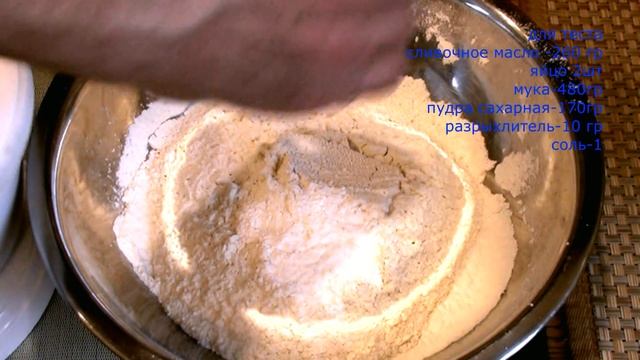 ПЕСОЧНОЕ ПИРОЖНОЕ С ВИШНЕЙ И СЛИВОЧНЫМ КРЕМОМ     песочное пирожное, печенье,песочная корзинка