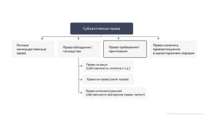 6.1 Лекция: Понятие субъективного права (The Concept of Subjective Right)