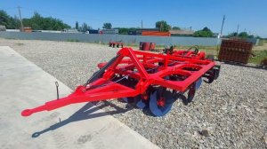 Дисковая борона БДМ 2.4х4 для МТЗ 1221 с круглыми дисками #почвообработка #бдт #дискатор #мтз1221