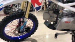 Питбайк KAYO CLASSIC YX125EA 17/14 KRZ (п/автомат, эл.стартер, 2020 г.)