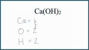 Number of Atoms in Ca(OH)2