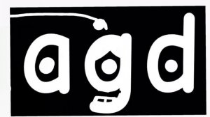 Ragdoll Logo Bloopers 2 Take 18 Black Background And White Face And Letters