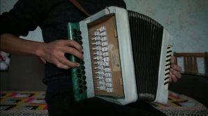 Листвы караваны (Г. Заволокин, В. Михайлова) разбор на гармони №-136 с цифрами