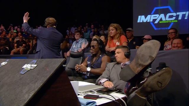 Jeremy Borash Joins Josh Mathews and Da Pope | IMPACT March 9th, 2017 смотреть онлайн