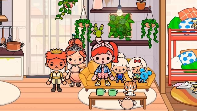 ? Das GLÜCKLICHES ENDE der PRINZESSIN ? Teil 4 ? DEUTSCHE TOCA BOCA STORY смотреть онлайн