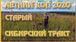 Старый Сибирский тракт снова порадовал. #Коп 29.