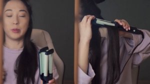 Тестирую Щипцы для завивки piоneer Тройная волна HS-10111