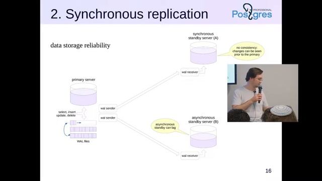 PostgreSQL DBA 1, Topic 11, Replication Overview смотреть онлайн