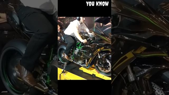 Kawasaki Ninja H2 Testing #kawasaki #ninja #h2 #topspeed #youknow #short