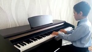 А. Лешгорн "Этюд". Максутхан Альмедин, 10 лет