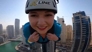 Zipline Dubai Marina/Зиплайн Дубай Марина/Почти не страшно