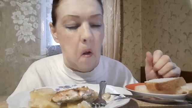 #Печки-лавочки_мукбанг #food #картошкапофранцузки