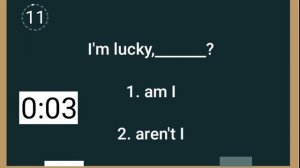 Tag Questions Quiz | English test