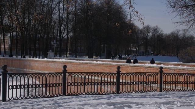 Прогулки по Рязани. Соборный парк и Кремль зимой