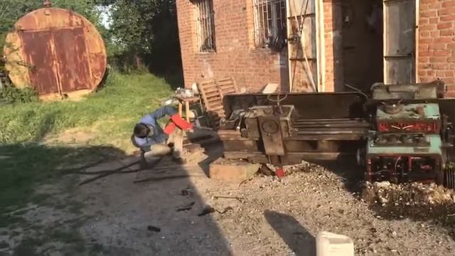 Резка металлолома (старых станков)