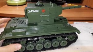 обзор на лего танк КВ-2
