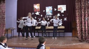 Выступление и танец 6 класса на день учителя.