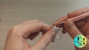 ВЯЗАНЫЙ АНГЕЛОК НА ЁЛКУ