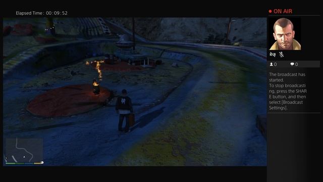 GTAV Mt. Chiliad mystery with space docker and alien camp смотреть онлайн