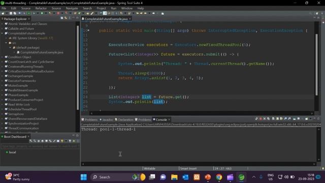 what is CompletableFuture in multithreading // Easy Learning Channel смотреть онлайн