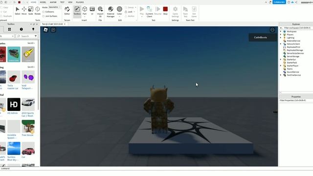 Как сделать Главное меню в Roblox Studio?