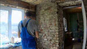 Как крепить сетку-рабицу к стене под штукатурку