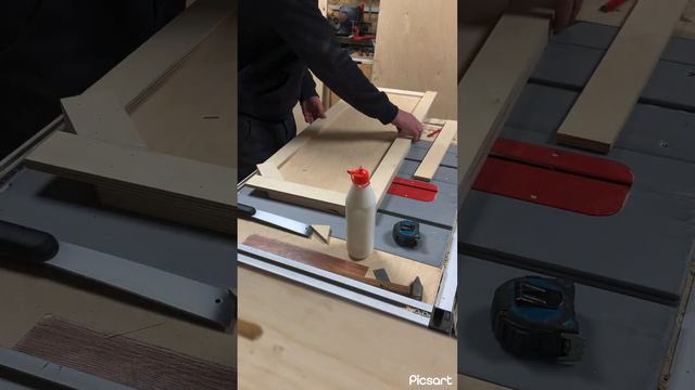 Комплект два стула и столик из фанеры #мебельизмассива #хочуврек