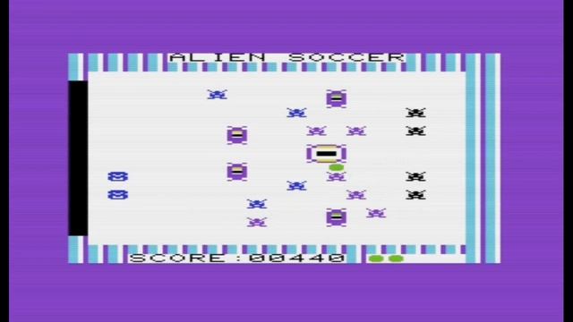 Alien Soccer Longplay (Commodore Vic-20 Game)