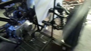 Система тормозов на самодельном квадрике