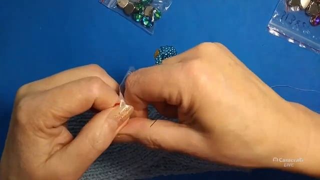 Повязка на голову вязаная #вязаниеспицами