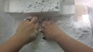 Just A Bunch Of Ader Gym Chalk Crushing
