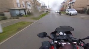 Yamaha TDM 900 and Honda XL1000 Varadero Rain ride