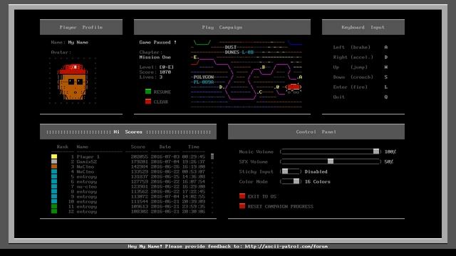 How to run Ascii Patrol on Debian Linux смотреть онлайн