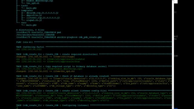 Automate the deployment of Oracle 21c Container and Pluggable Database with Ansible [GITHUB] смотреть онлайн