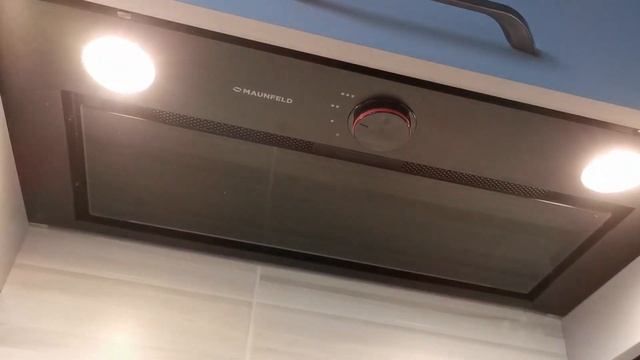 Распаковка — Вытяжка скрытая Maunfeld Crosby Hardy 60 смотреть онлайн