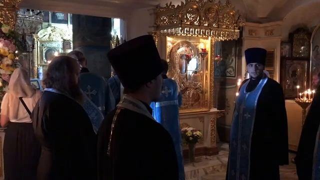 26.07.2020 Всенощное бдение накануне престольного праздника Державной Иконы Божией Матери, часть I смотреть онлайн