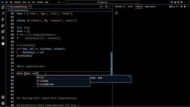 Learn Dictionary Comprehension Part-01 | Advanced Python Series | #pythonprogramming #python