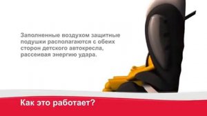 Система воздушных подушек SICT автокресел Romer