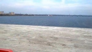 Ремонт Нового моста в городе Днепропетровск Днепр Repair of the New Bridge in the city of Dnepr