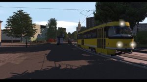 Парад трамваев к 123-ти летию Московского трамвая (Симулятор трамвая в Trainz 2019)