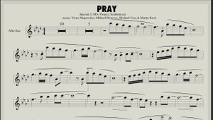 Special - Pray (C.M.S. Project & Syntheticsax) (backing Track & Sheet music for sax Alto)
