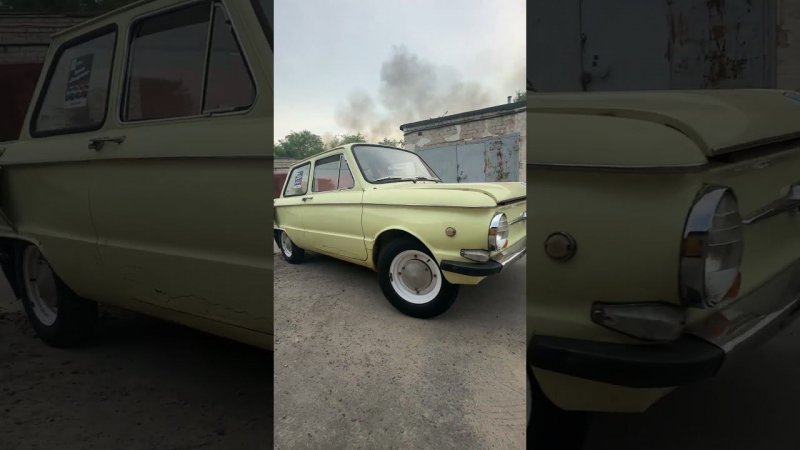 Заезд в гараж Запорожец ЗАЗ-968АБ