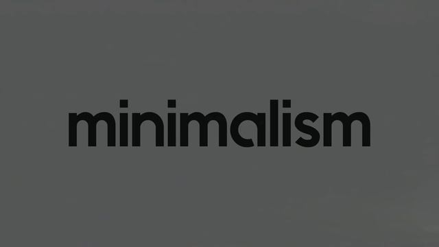 MINOR - minimalism    Минор - минимализм