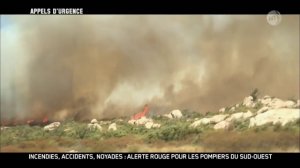 Appels d'urgence - Incendies, accidents, noyades : alerte rouge pour les pompiers du sud-ouest 