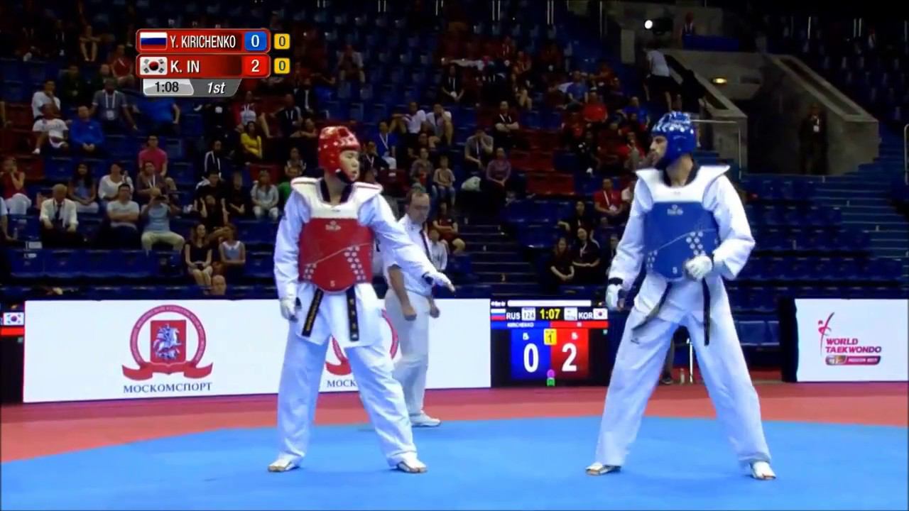 MOSCOW 2017 WORLD TAEKWONDO GRAND PRIX. SemiFinal M+80  KIRICHENKO-IN