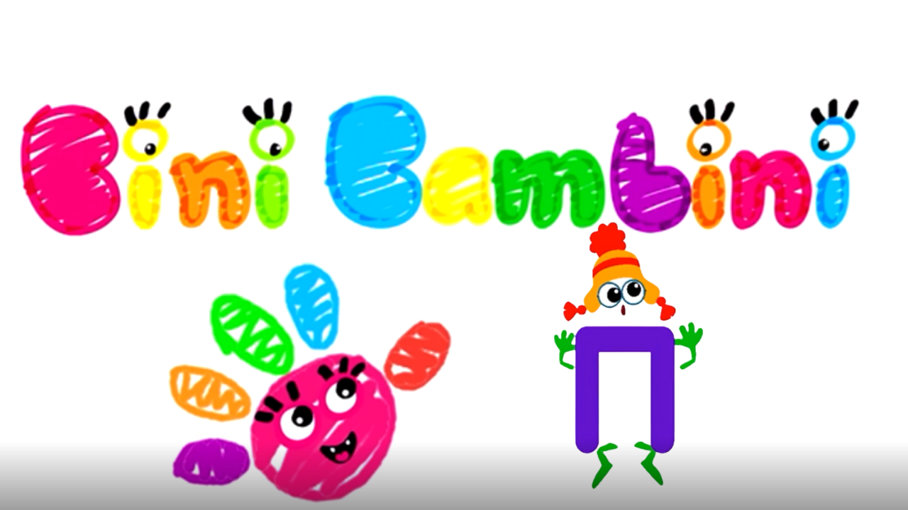 Учим буквы и слоги с игрой BiniBambini. Буква "П" смотреть онлайн
