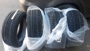 Распаковка — Зимняя шина Bridgestone Blizzak Revo GZ 225/50R17 94S