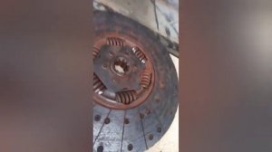 Ремонт сцепления мотора ман 0824 с кпп ZF 6s-36